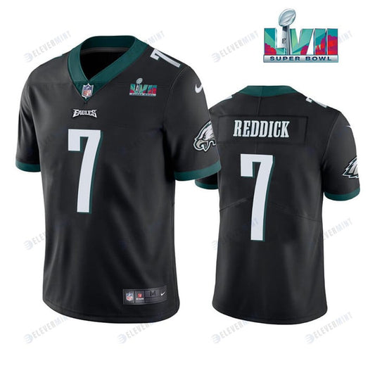 Haason Reddick 7 Philadelphia Eagles Super Bowl LVII Vapor Limited Men Jersey - Black