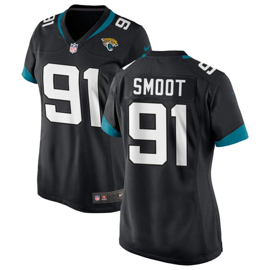 Dawuane Smoot Jacksonville Jaguars Nike Women's Jersey - Black