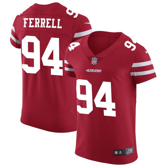 Clelin Ferrell San Francisco 49ers Nike Vapor Untouchable Elite Jersey - Scarlet