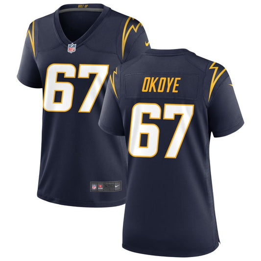 CJ Okoye Los Angeles Chargers Nike Women's Alternate Game Jersey - Navy