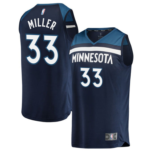Leonard Miller Minnesota Timberwolves Fanatics Branded Youth Fast Break Replica Jersey Navy - Icon Edition