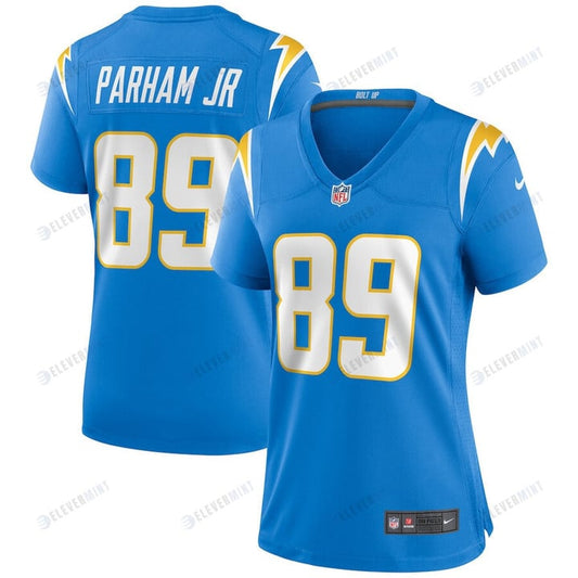 Donald Parham Jr. 89 Los Angeles Chargers Women's Game Jersey - Powder Blue