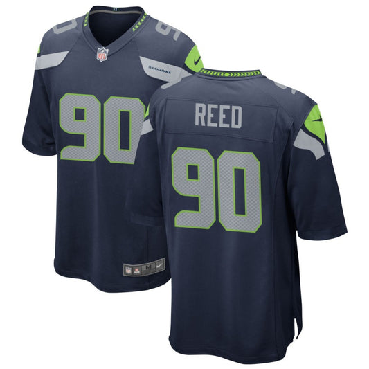 Jarran Reed Seattle Seahawks Nike Game Jersey - College Navy