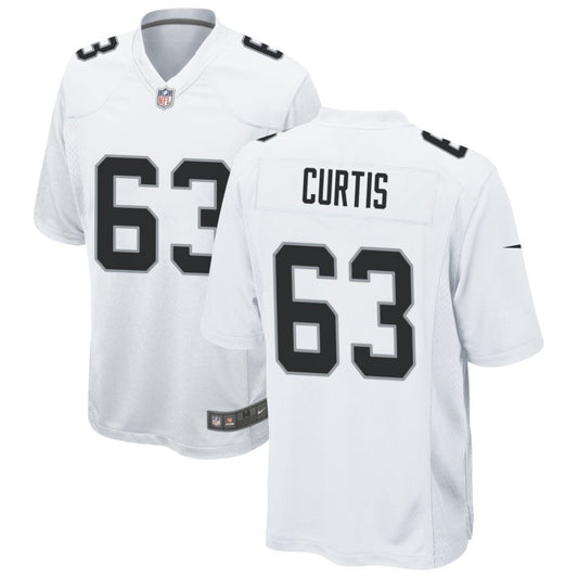McClendon Curtis Las Vegas Raiders Nike Game Jersey - White