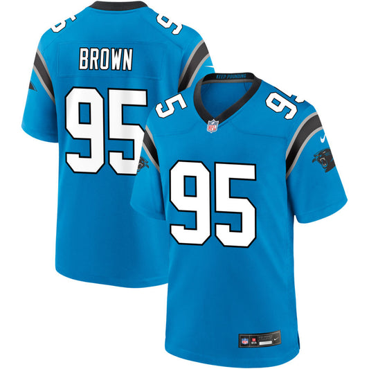 Derrick Brown  Carolina Panthers Nike Alternate Game Jersey - Blue