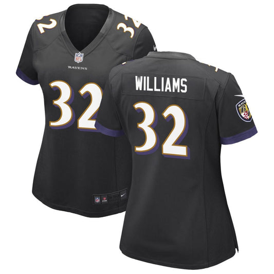 Marcus Williams Baltimore Ravens Nike Women's Alternate Game Jersey - Black