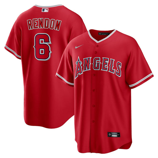 Men's Anthony Rendon Nike Angels Replica Player Jersey - Red