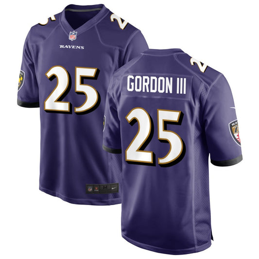Melvin Gordon III Baltimore Ravens Nike Game Jersey - White