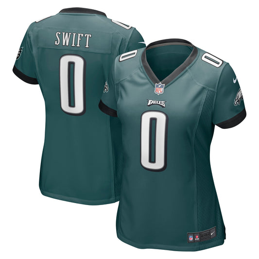 D'Andre Swift Philadelphia Eagles Nike Women's Game Player Jersey - Midnight Green
