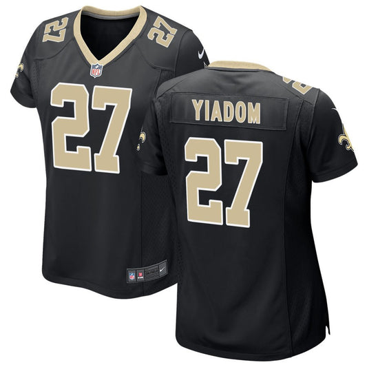 Isaac Yiadom New Orleans Saints Nike Women's Game Jersey - Black
