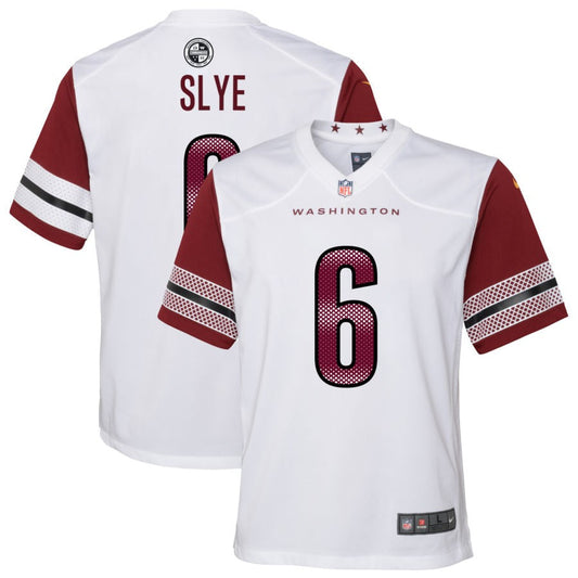 Joey Slye Washington Commanders Nike Youth Game Player Jersey - White