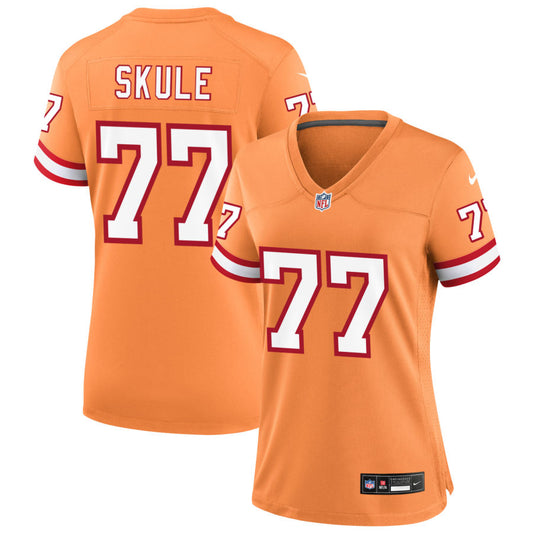 Justin Skule Tampa Bay Buccaneers Nike Women's Throwback Game Jersey - Orange