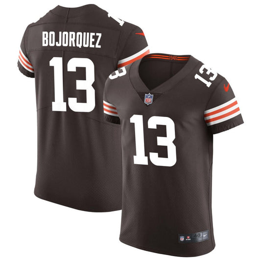 Corey Bojorquez Cleveland Browns Nike Vapor Elite Jersey - Brown