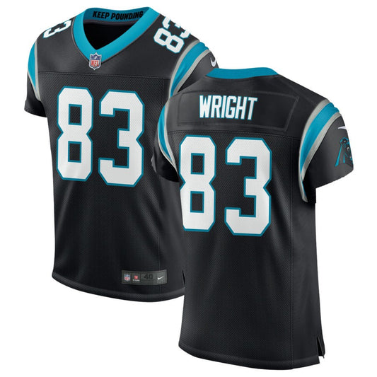 Derek Wright Carolina Panthers Nike Classic Elite Jersey - Black