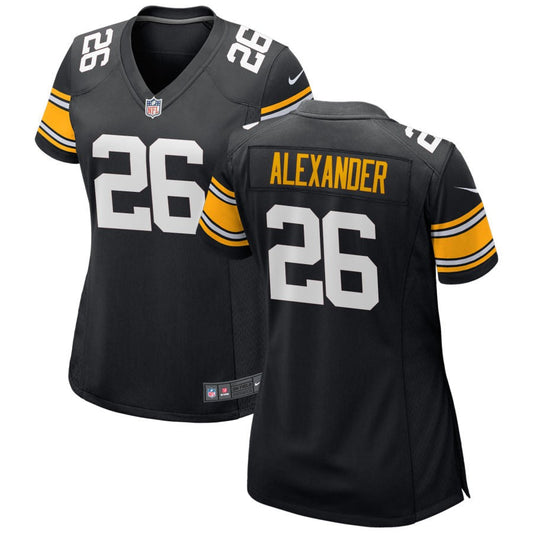 Kwon Alexander Pittsburgh Steelers Nike Women's Alternate Game Jersey - Black