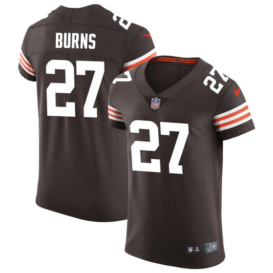 Lorenzo Burns Cleveland Browns Nike Vapor Elite Jersey - Brown