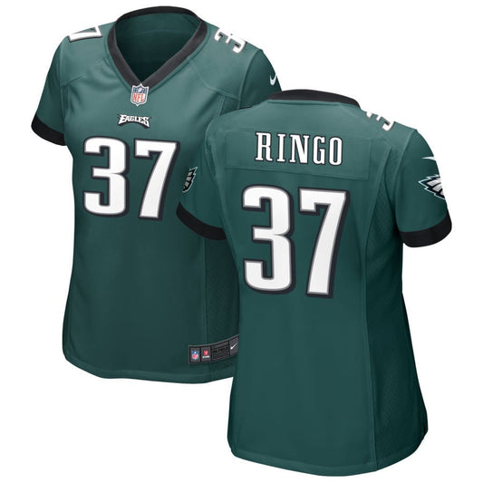 Kelee Ringo Philadelphia Eagles Nike Women's Game Jersey - Midnight Green