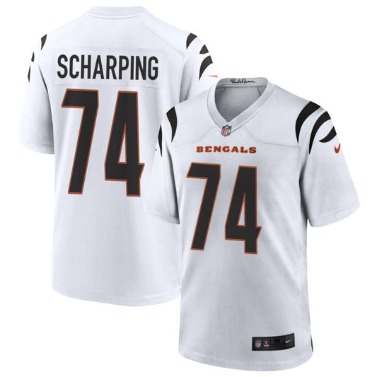 Max Scharping Cincinnati Bengals Nike Game Jersey - White