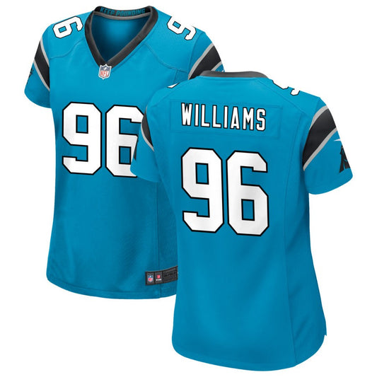 DeShawn Williams Carolina Panthers Nike Women's Alternate Game Jersey - Blue