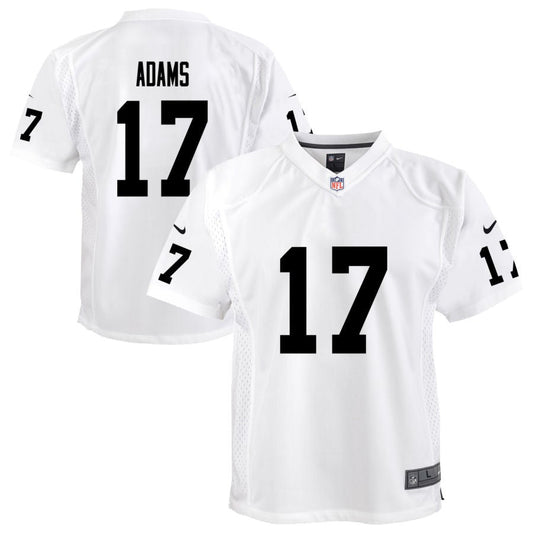 Davante Adams Las Vegas Raiders Nike Youth Team Game Jersey - White