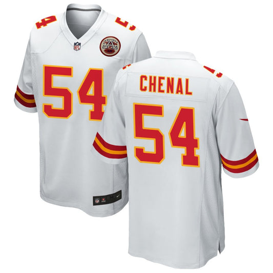 Leo Chenal Kansas City Chiefs Nike Game Jersey - White