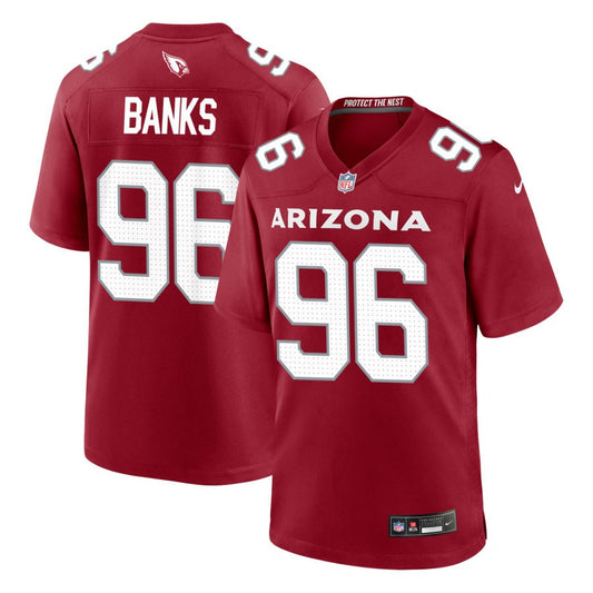 Eric Banks Arizona Cardinals Nike Game Jersey - Cardinal