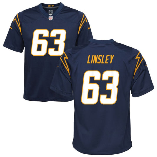 Corey Linsley Los Angeles Chargers Nike Youth Alternate Game Jersey - Navy