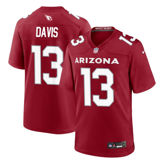 Kaden Davis Arizona Cardinals Nike Game Jersey - Cardinal