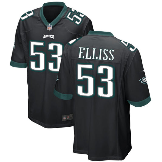 Christian Elliss Philadelphia Eagles Nike Alternate Game Jersey - Black