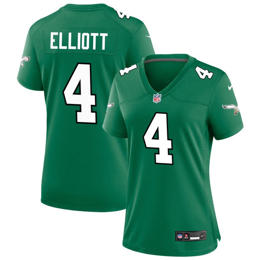Jake Elliott Philadelphia Eagles Nike Women's Alternate Game Jersey - Kelly Green