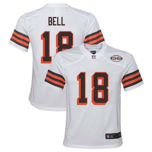 David Bell Cleveland Browns Nike Youth Alternate Jersey - White