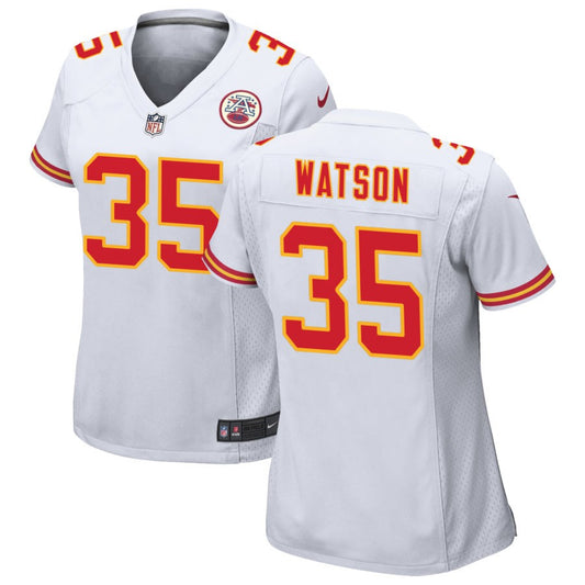 Jaylen Watson Kansas City Chiefs Nike Women's Game Jersey - White