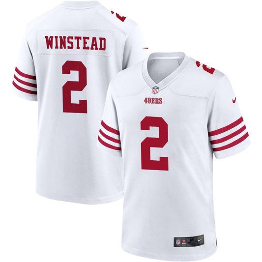 Isaiah Winstead San Francisco 49ers Nike Game Player Jersey - White