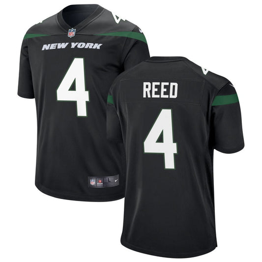 D.J. Reed New York Jets Nike Youth Game Jersey - Black