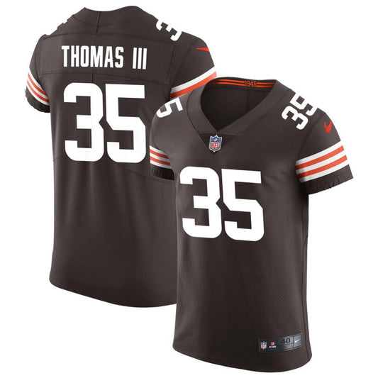 Charlie Thomas III Cleveland Browns Nike Vapor Elite Jersey - Brown