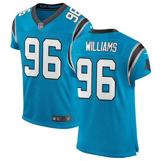 DeShawn Williams Carolina Panthers Nike Classic Elite Jersey - Blue