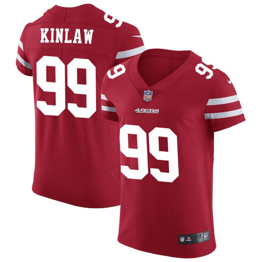 Javon Kinlaw San Francisco 49ers Nike Vapor Untouchable Elite Jersey - Scarlet