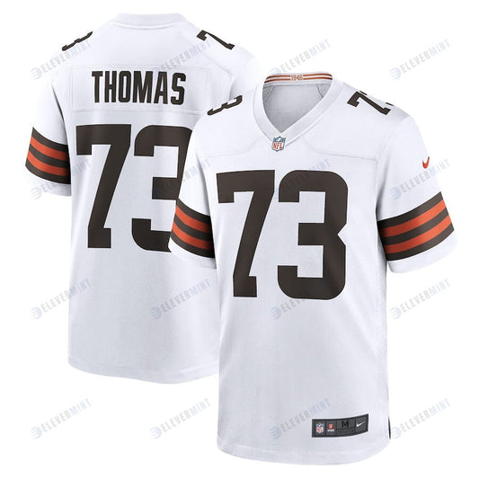 Joe Thomas 73 Cleveland Browns Men Retired Game Jersey - White