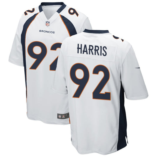 Jonathan Harris Denver Broncos Nike Game Jersey - White