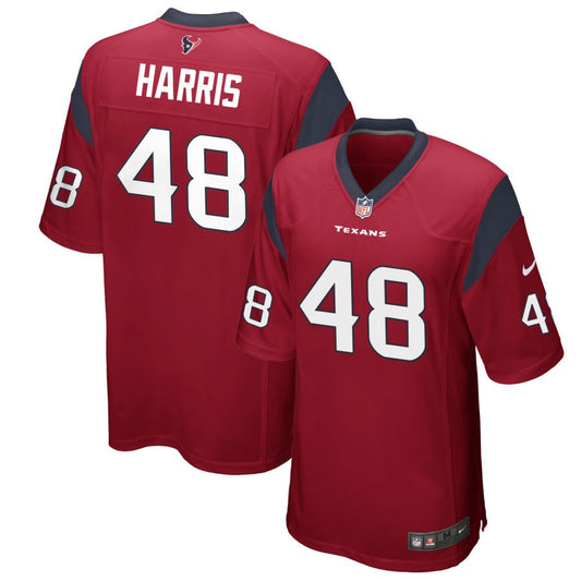 Christian Harris Houston Texans Nike Alternate Game Jersey - Red