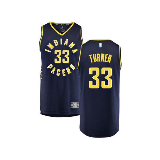 Myles Turner Indiana Pacers Fanatics Branded Youth Fast Break Replica Jersey Navy - Icon Edition