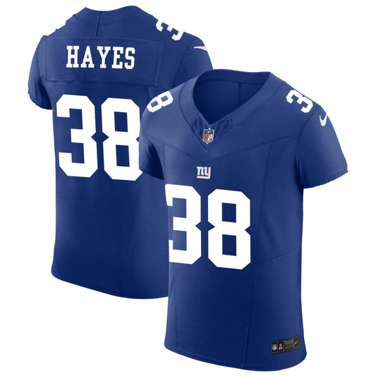 Kaleb Hayes New York Giants Nike Vapor F.U.S.E. Elite Jersey - Royal