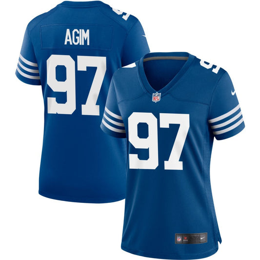 McTelvin Agim Indianapolis Colts Nike Women's Alternate Jersey - Royal