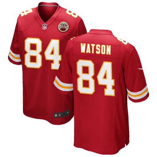 Justin Watson Kansas City Chiefs Nike Game Jersey - Red