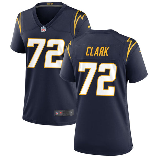 Jerrod Clark Los Angeles Chargers Nike Women's Alternate Game Jersey - Navy