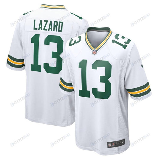 Allen Lazard 13 Green Bay Packers Game Player Jersey - White