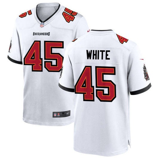 Devin White Nike Tampa Bay Buccaneers Game Jersey - White