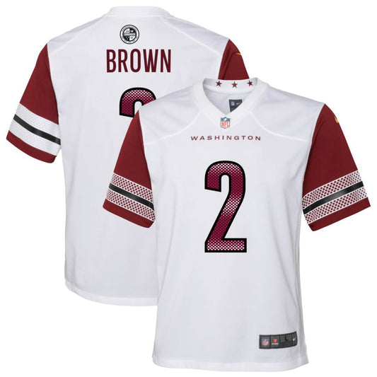 Dyami Brown Washington Commanders Nike Youth Game Player Jersey - White