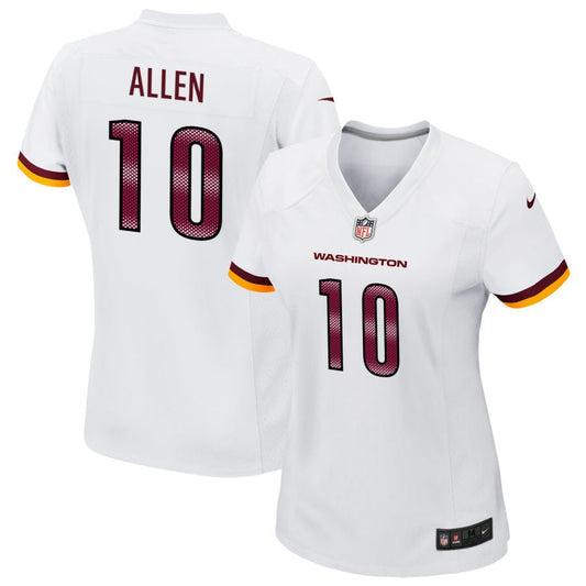 Kazmeir Allen Washington Commanders Nike Women's Game Player Jersey - White