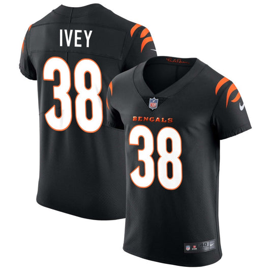 DJ Ivey Cincinnati Bengals Nike Vapor Elite Jersey - Black